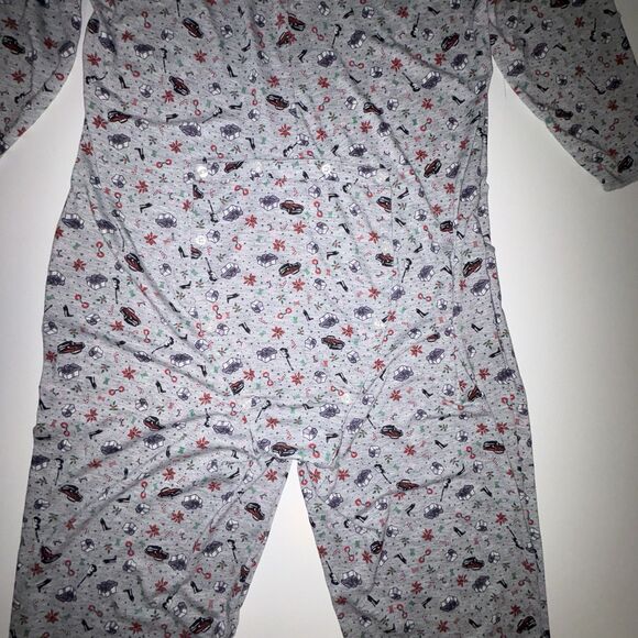 Savage X Fenty Tis The Savage Christmas Pajama Size 1X One Piece Open Back Flap - Picture 8 of 11